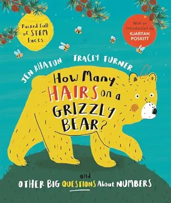 how many hairs on a grizzly bear and other big questions about numbers 1st edition tracey turner ,jen khatun