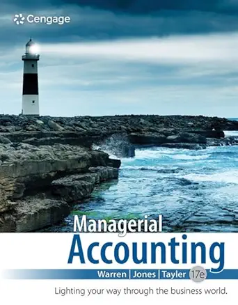 managerial accounting 1st edition carl warren ,jefferson jones ,william tayler 8214040825, 979-8214040820
