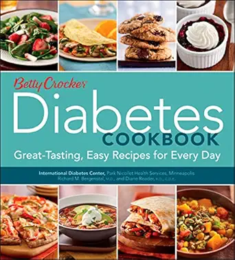 betty crocker diabetes cookbook great tasting easy recipes for every day 1st edition betty crocker
