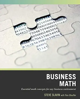 wiley pathways business math 1st edition steve slavin 0470007192, 978-0470007198