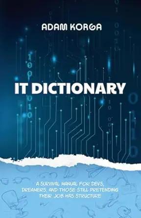 it dictionary a survival manual for devs dreamers and those still pretending their job has structure 1st