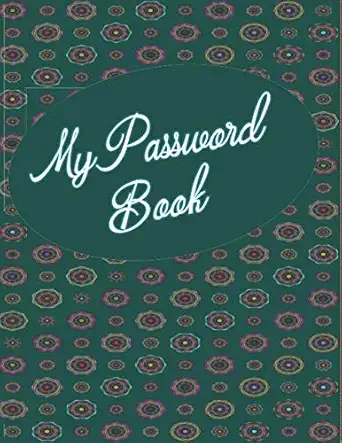 my password book 1st edition love creative planners 1711397814, 978-1711397818