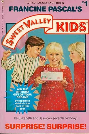 surprise surprise 1st edition francine pascal 0553157582, 978-0553157581