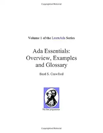 ada essentials overview examples and glossary 1st edition bard crawford 1552123715, 978-1552123713