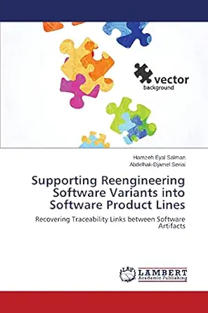 supporting reengineering software variants into software product lines recovering traceability links between