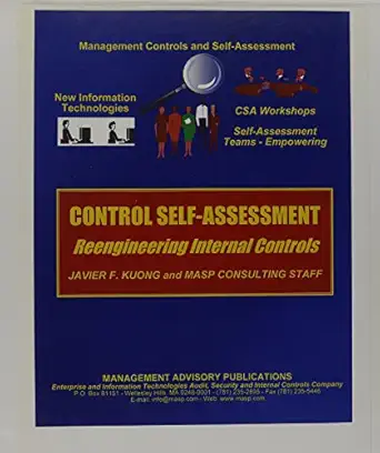 control self assessment reengineering internal control 1st edition j masp consulting group kuong ,javier f
