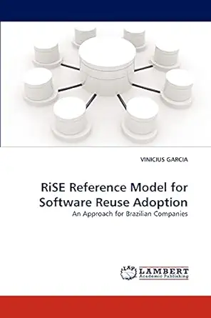 rise reference model for software reuse adoption an approach for brazilian companies 1st edition vinicius