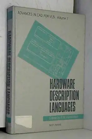 hardware description languages 1st edition reiner w hartenstein 0444878971, 978-0444878977