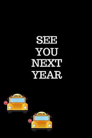see you next year end of year gift for a school bus driver gifts thank you gag gift for professional drivers