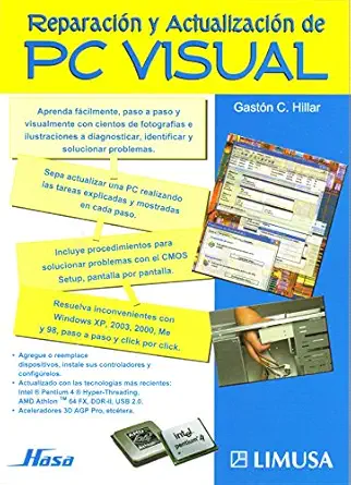 reparacion y actualizacion de pc visual/ repair and updating of visual pc 1st edition gaston carlos hillar