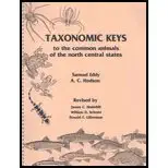 taxonomic keys to the common animals of the north central states 1st edition james campbell underhill