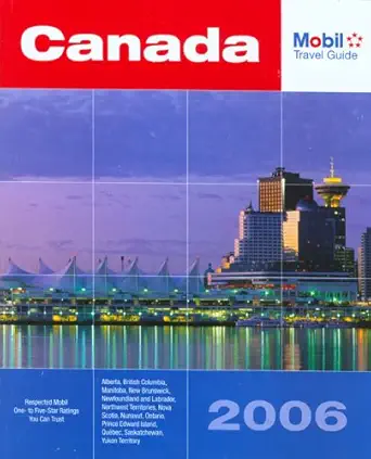 mobil travel guide 2006 canada 1st edition mobil travel guide 0762739207, 978-0762739202