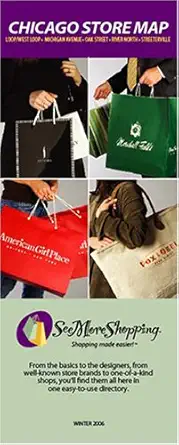see more shopping chicago store map 1st edition see more productions inc 0977416542, 978-0977416547