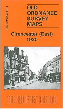 cirencester east 1920 gloucestershire sheet 51 11 1st edition barrie trinder 1847840205, 978-1847840202