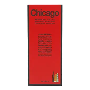 red maps chicago street map and city guide 1st edition red maps 1892238853, 978-1892238856