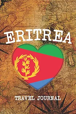 eritrea 6x9 travel planner i road trip planner i dot grid journal i travel notebook i travel diary i pocket