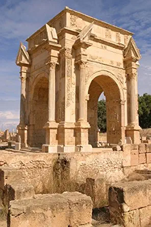 libya tripoli leptis magna journal 150 page lined notebook/diary 1st edition cool image 1539357600,