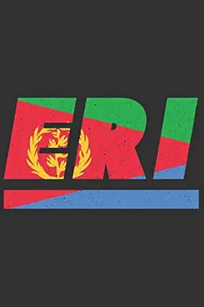eri eritrea notizbuch mit punktraster 120 seiten in weia notizheft mit der eritrea flagge 1st edition mes kar