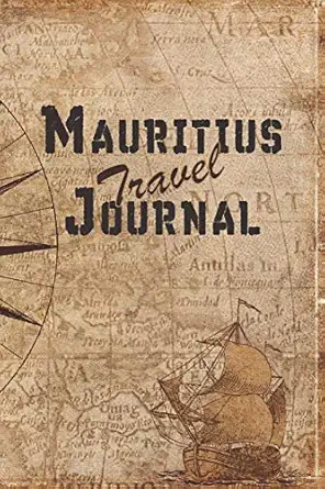 mauritius travel journal 6x9 travel notebook with prompts and checklists perfect gift for your trip to