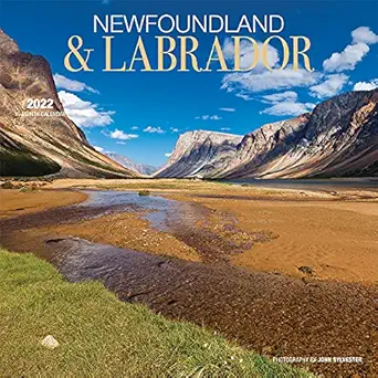 newfoundland and labrador 2022 12 x 12 inch monthly square wall calendar by wyman publishing canadian
