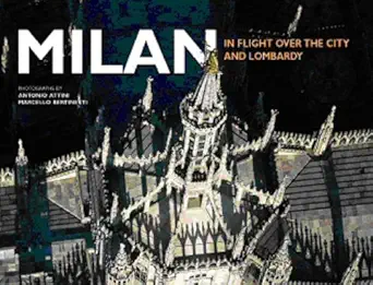 milan in flight over the city and lombardy 1st edition unknown 8854402516, 978-8854402515
