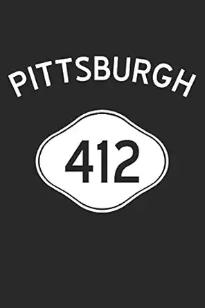 pittsburgh notebook pennsylvania gift area code pittsburgh journey diary pennsylvania travel journal medium