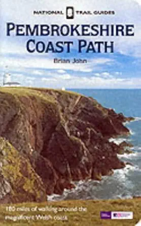 pembrokeshire coast path 1st edition brian john ,martin trelawney 1854107704, 978-1854107701