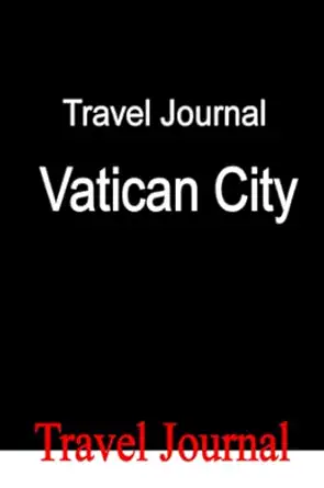 travel journal vatican city 1st edition e locken 0557441005, 978-0557441006