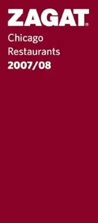 zagat 2007/08 chicago restaurants including milwaukee 1st edition zagat survey 157006878x, 978-1570068782