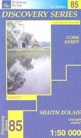 discovery map 85 cork kerry cork kerry 1st edition ordnance survey of ireland 1903974879, 978-1903974872