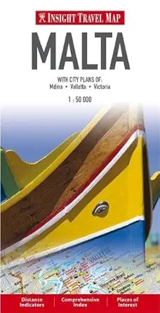malta insight travel map 1st edition insight 9812821872, 978-9812821874