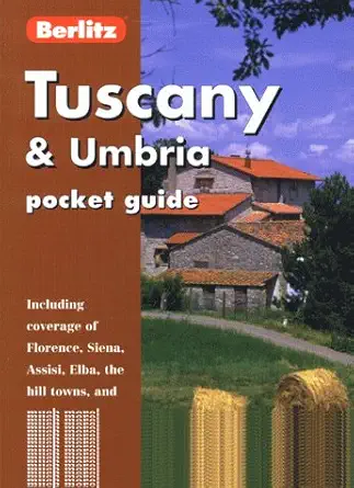 berlitz tuscany and umbria pocket guide 1st edition inc berlitz international 2831571650, 978-2831571652