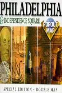 philadelphia popout map 1st edition rand mcnally and company 1841390283, 978-1841390284