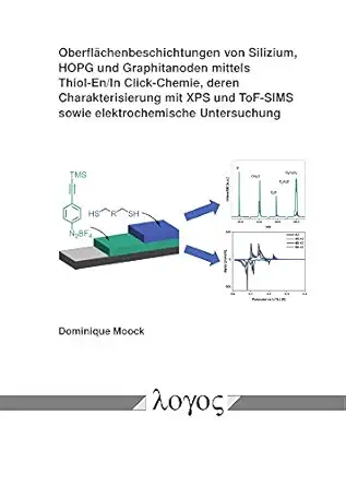 oberflachenbeschichtungen von silizium hopg und graphitanoden mittels thiol en/in click chemie deren