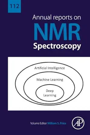 annual reports on nmr spectroscopy 1st edition william s price 0443297525, 978-0443297526