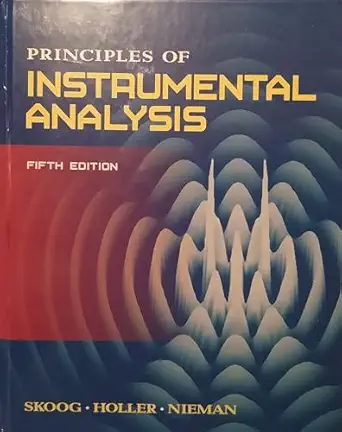 principles of instrumental analysis 1st edition douglas a skoog ,f james holler ,timothy a nieman 0030020786,