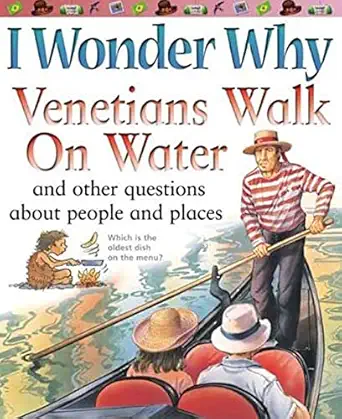 i wonder why venetians walk on water venetians walk on water 1st edition miranda smith 0753460831,