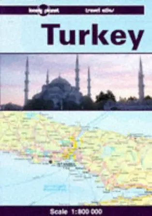 lonely planet turkey a lonely planet travel atlas 1st edition tom brosnahan 0864422725, 978-0864422729