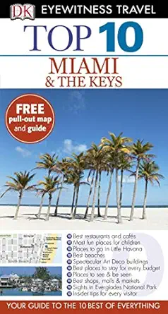 top 10 miami and the keys 1st edition jeffrey kennedy 1409373134, 978-1409373131