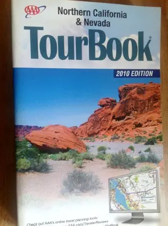 aaa tourbook northern california nevada 1st edition american automobile association 0749541547, 978-0749541545