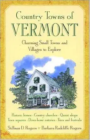 country towns of vermont 1st edition steve rodgers 1566261953, 978-1566261951