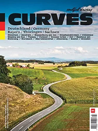 curves deutschlands sa 1/4dosten / germanys southeast band 18 bayern / tha 1/4ringen / sachsen 1st edition