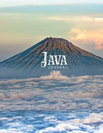 java journal 110 numbered graph pages notebook large format 8 5 x 11 1st edition eger 1793431469,