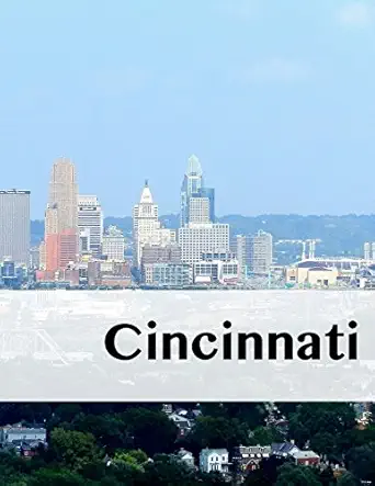 cincinnati an 8 5 x 11 travel log book for journaling 1st edition travelogue books publications 1546729615,