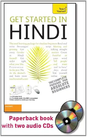 get started in hindi with two audio cds a teach yourself guide 1st edition rupert snell 0071739483,