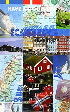scandinavia road trip norway sweden denmark travel planner 1st edition o m j 1512325678, 978-1512325676