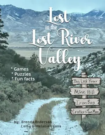lost in the lost river valley 1st edition brenda anderson ,colby melanie lyons 1735285056, 978-1735285054