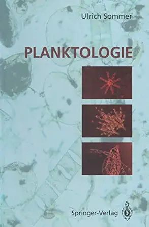 planktologie 1st edition ulrich sommer 3540576762, 978-3540576761