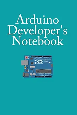 arduino developers notebook dotted grid pages customized for arduino programmers and developers notebook for