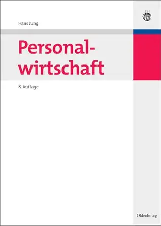 personalwirtschaft 1st edition hans jung 3486587099, 978-3486587098